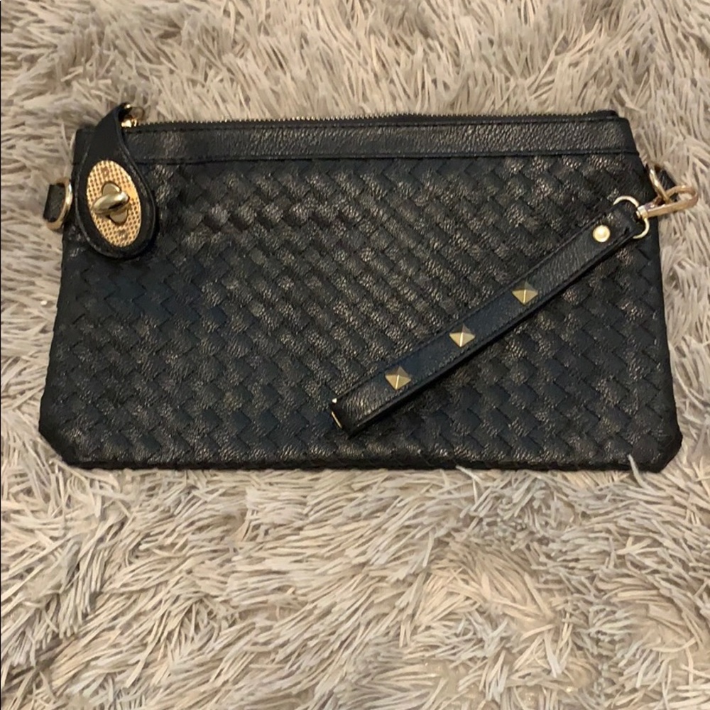 Leather clutch